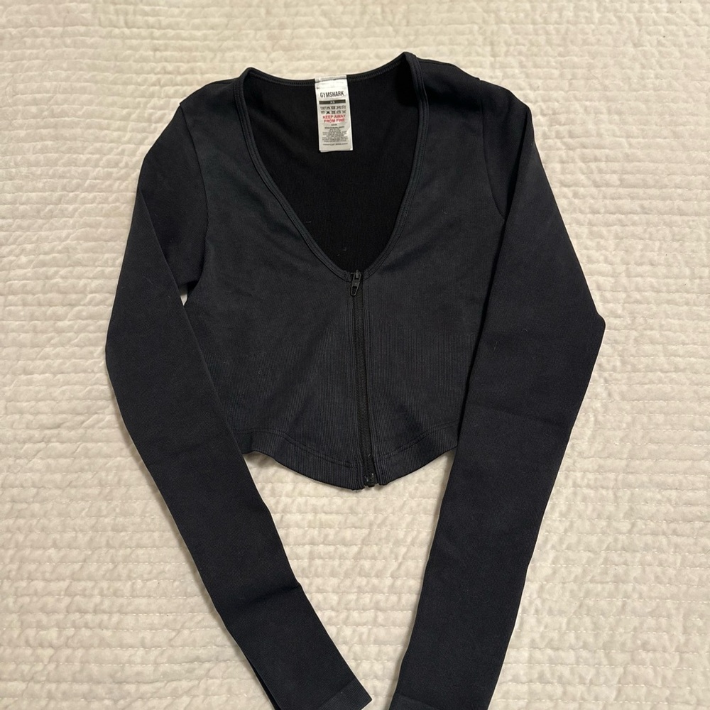 Gymshark Black Long Sleeve Bodysuit